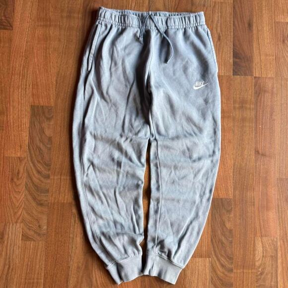 Blue Nike Mini Logo Sweatpants - Picture 1 of 8